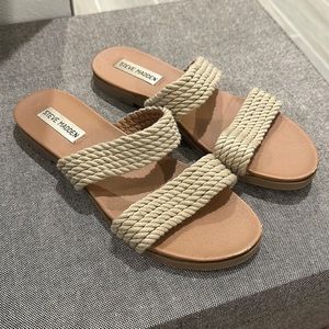 Steve Madden Sandals. Size 7.5. Tan